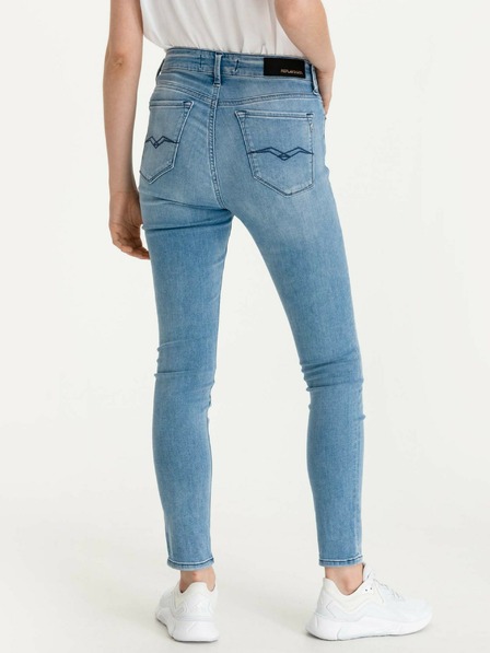 Replay Modre ženske slim fit kavbojke Replay Luzien Jeans