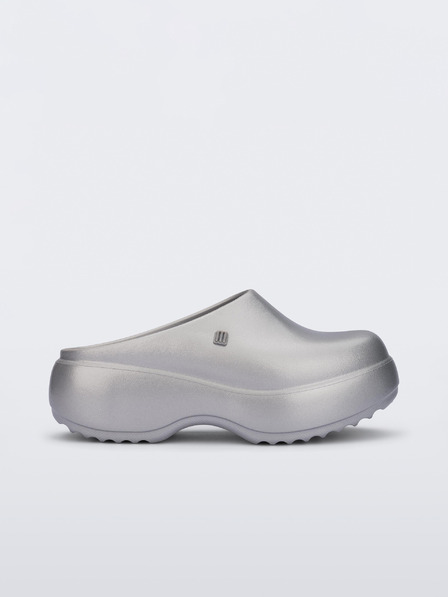 Melissa Ženske srebrne copate Melissa Free Clog Platform