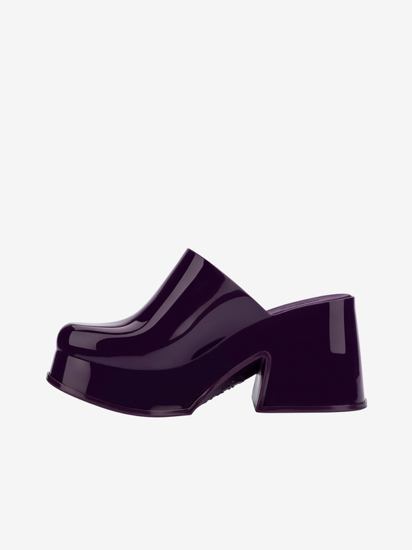 Melissa Vijolični ženski copati s peto Melissa Mia