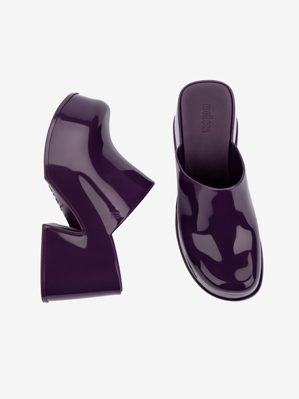 Melissa Vijolični ženski copati s peto Melissa Mia