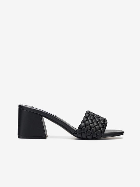 Steve Madden Črni ženski čevlji Steve Madden Aspyn Wide Heeled