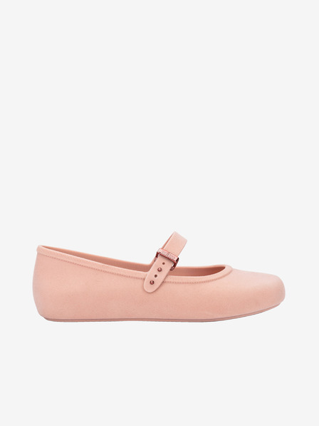 Melissa Svetlo roza Ženske balerine Melissa Soft Ballerina Velvet