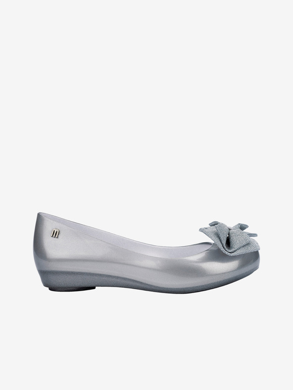 Melissa Melisa Ultragirl Sweet XXIV Ženske balerinke v srebrni barvi