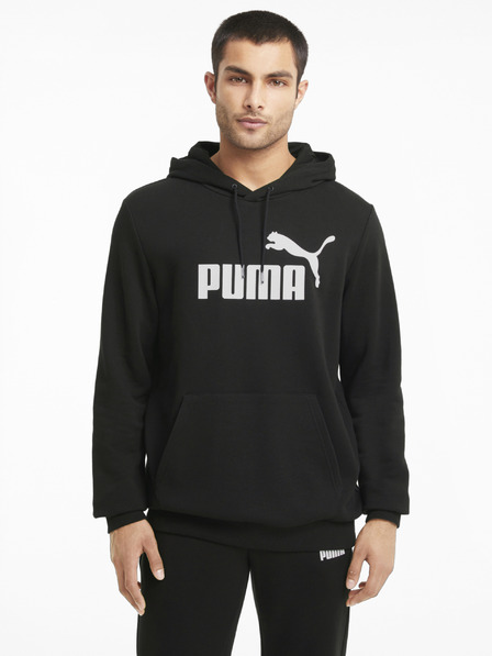 Puma Črna moška majica s kapuco Puma