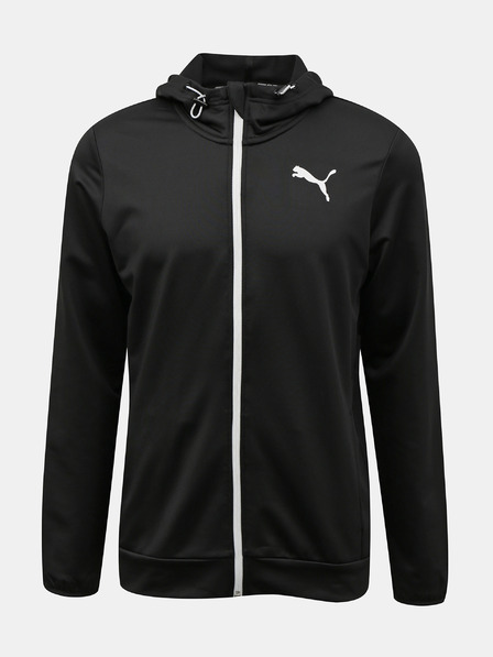 Puma Črna moška majica s kapuco Puma