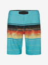 O'Neill Turkizna moške črtaste kopalke O'Neill PMHYPERFREAK WANDERER BOARDSHORT