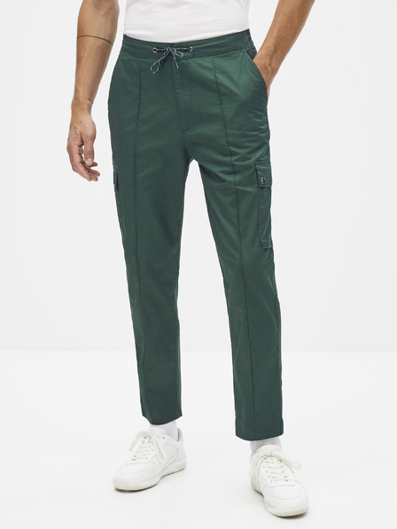 Celio Temno zelene hlače Celio Sonar