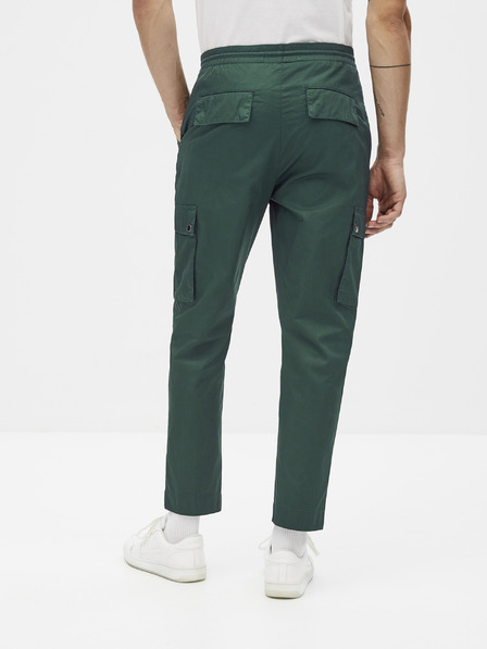 Celio Temno zelene hlače Celio Sonar