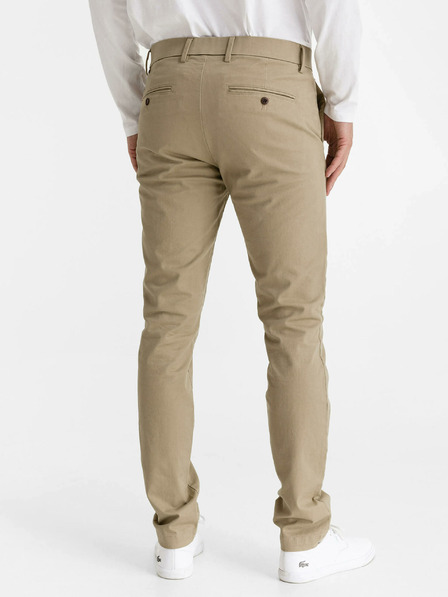 GAP Moderné khaki nohavice v slim strihu GapFlex GAP