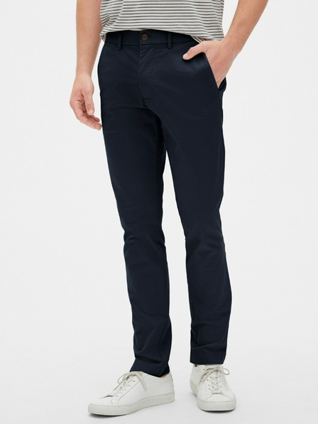 GAP Moderné khaki nohavice v slim strihu GapFlex GAP
