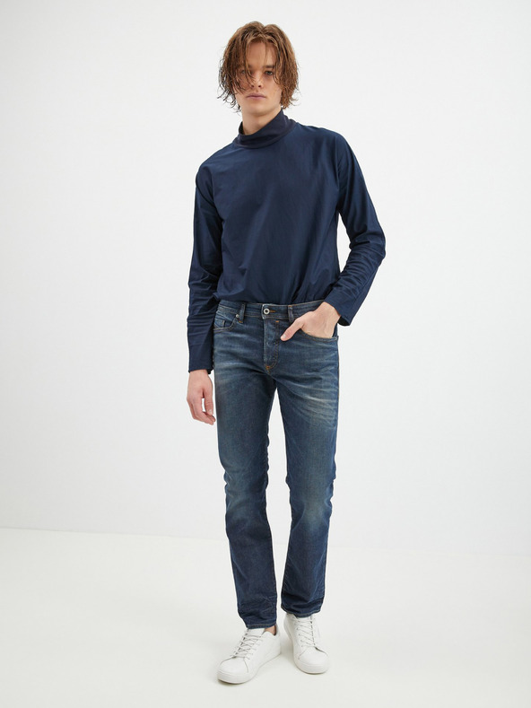 Diesel Diesel temno modre moške kavbojke tankega kroja