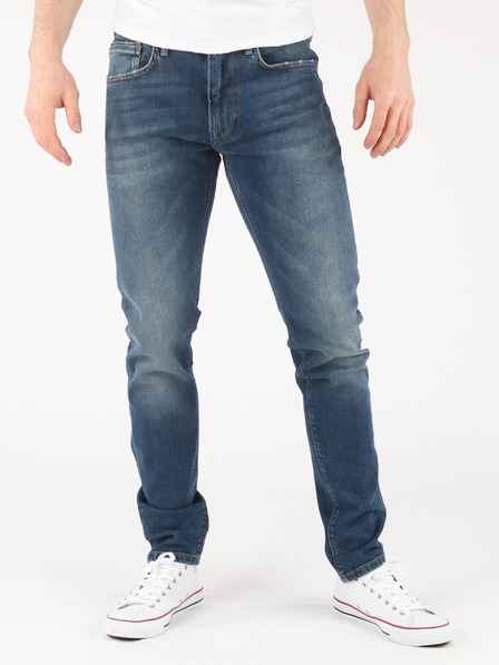 Pepe Jeans Temno modre moške kavbojke ozkega kroja Pepe Jeans Stanley