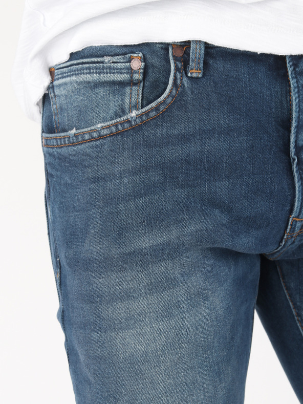 Pepe Jeans Temno modre moške kavbojke ozkega kroja Pepe Jeans Stanley