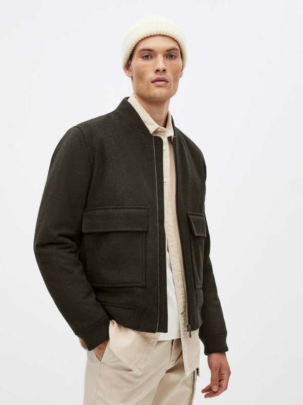 Celio Temno rjava jakna Celio Sujoker