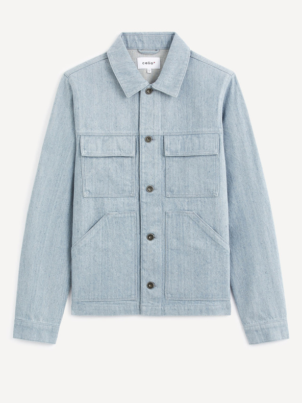 Celio Svetlomodra jakna iz džinsa Celio Tumultden