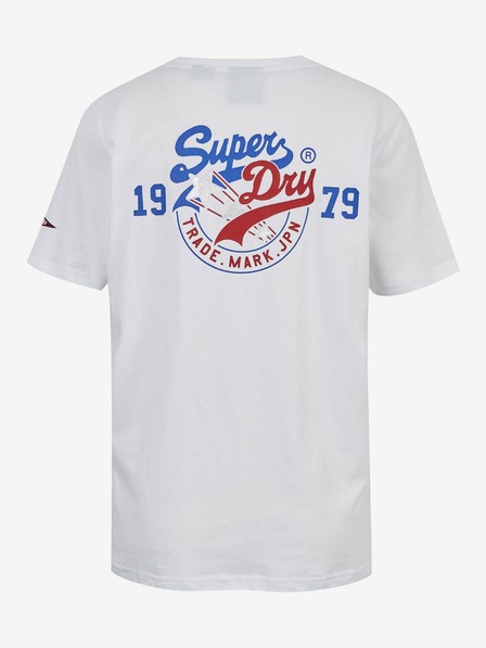 SuperDry Superdry Bela ženska majica s potiskom