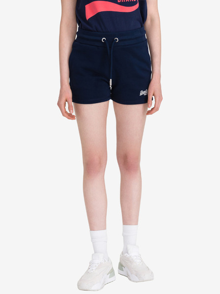 SuperDry Temno modre ženske kratke hlače SuperDry