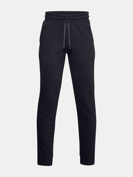 Under Armour Deške spodnji del trenirke Under Armour UA PJT ROCK CC FLEECE PANTS-BLK