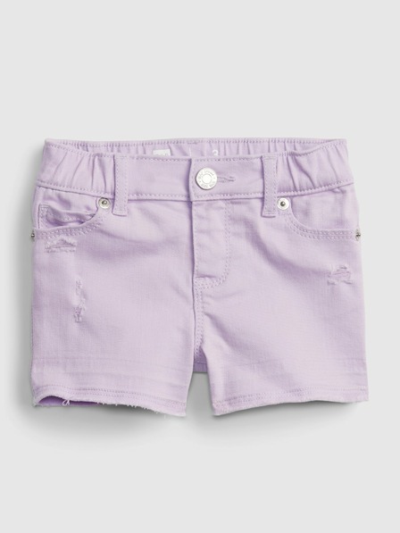 GAP Baby kraťasy fialové GAP