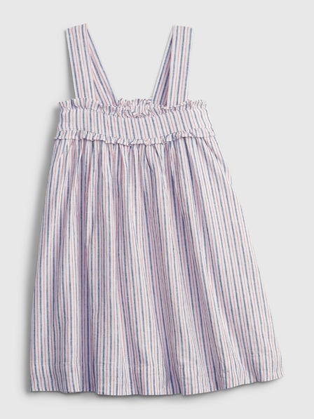 GAP Baby lanene prugaste obleke GAP