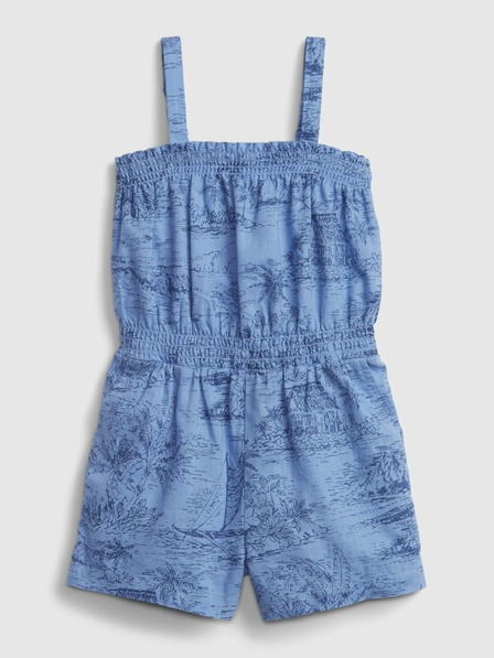 GAP Baby laneni vzorčasti pajac GAP