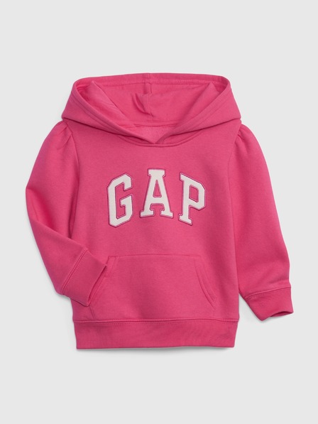 GAP Baby fleece mikina s logom GAP