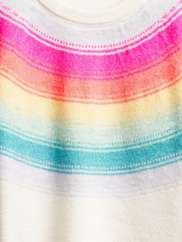 GAP Otroški črtasti pulover GAP