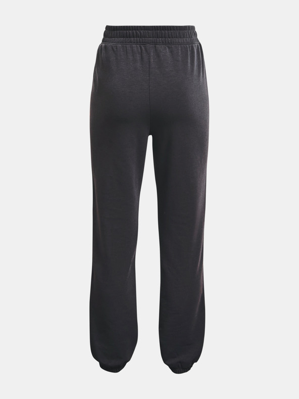 Under Armour Dekliške spodnji del trenirke Under Armour Rival Terry Taped Pant-BLK