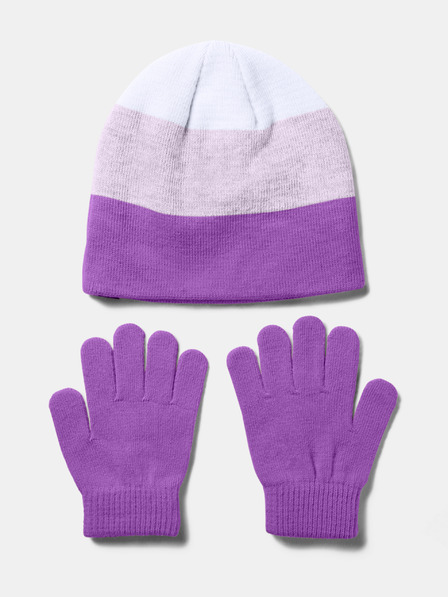 Under Armour Dekliška kapa Under Armour UA G Beanie Glove Combo-PPL