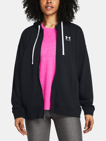Under Armour Ženski pulover Under Armour UA Rival Terry OS FZ Hooded