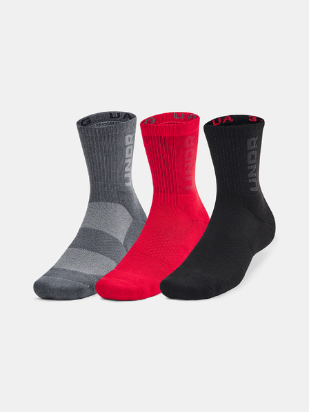 Under Armour Unisex nogavice Under Armour UA 3-Maker 3pk Mid-Crew