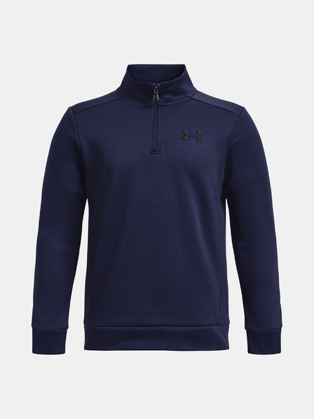 Under Armour Deški pulover Under Armour UA Armour Fleece 1/4 Zip-BLU