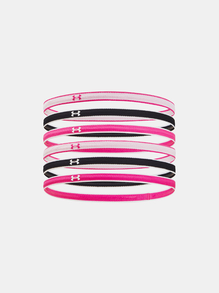 Under Armour Dekliški naglavni trakovi Under Armour Girl's Mini Headbands 6PK