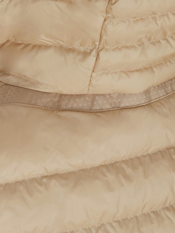 Geox Bež ženska puhovka brez rokavov Geox Jaysen