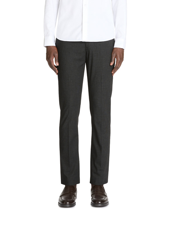 Celio Črne moške formalne hlače Celio Fabeille2 regular