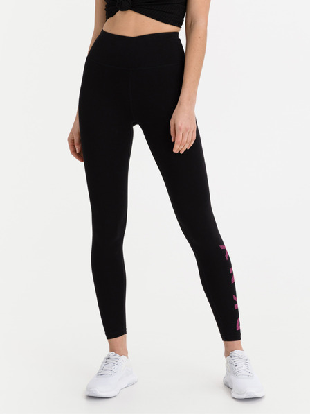DKNY Črne gamaše DKNY Glow Logo