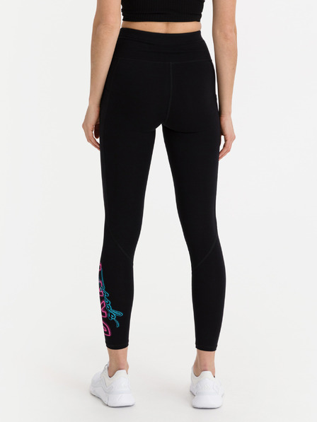 DKNY Črne gamaše DKNY Glow Logo