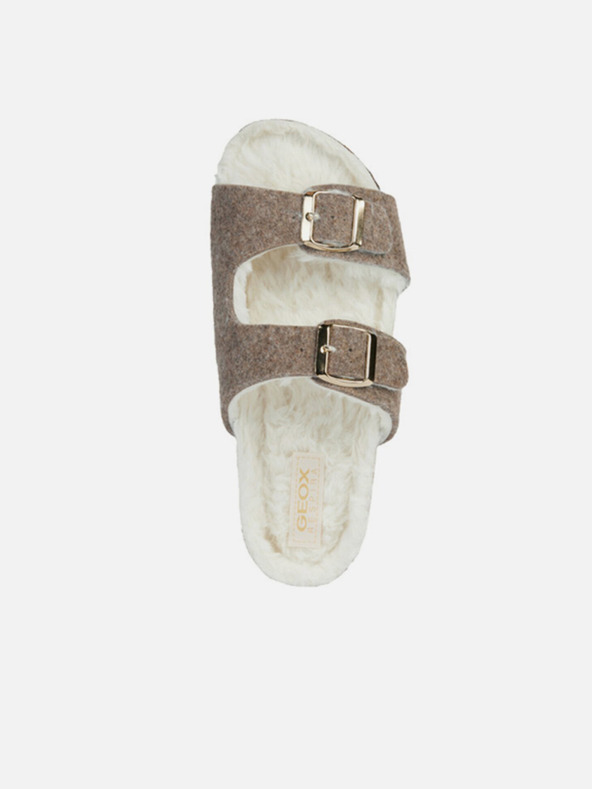 Geox Bež ženski natikači Geox Brionia