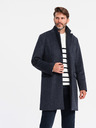 Ombre Clothing Moški volneni plašč brez gumbov Ombre Clothing V1 OM-COWC-0121