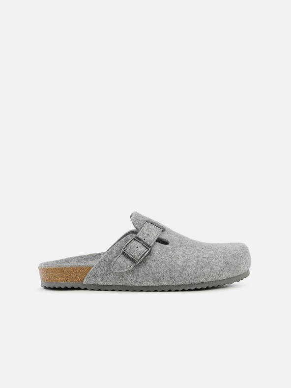 Geox Sivé pánske papuče Geox Ghita