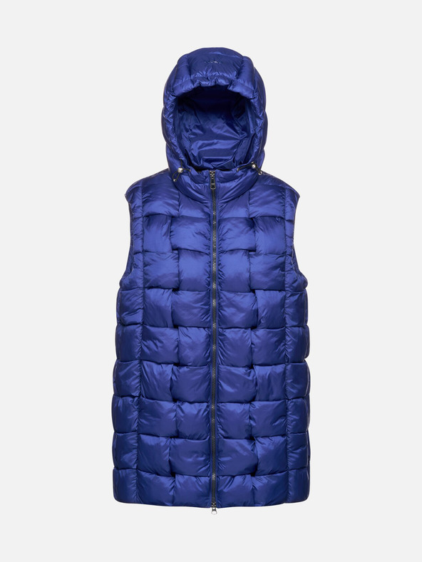 Geox Modra Ženski jopič Geox Diamond Vest