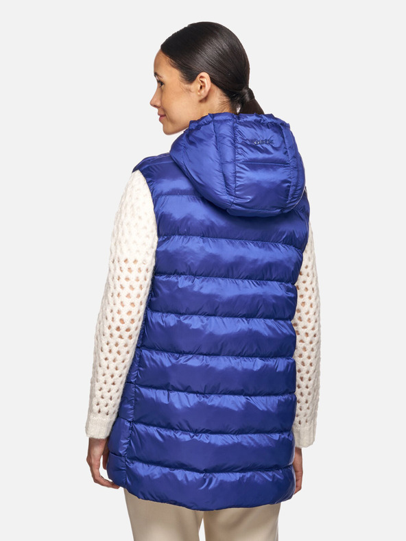 Geox Modra Ženski jopič Geox Diamond Vest