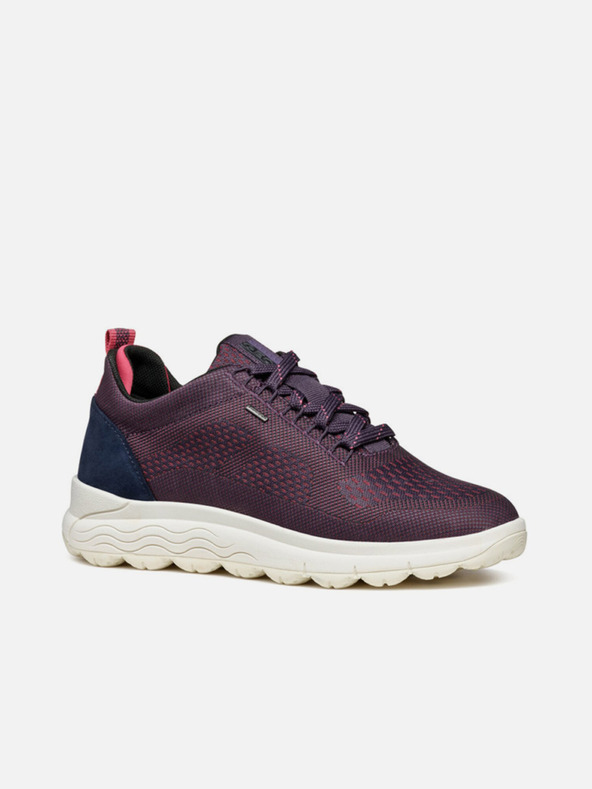 Geox Temno vijolične Geoxove ženske superge Spherica 4x4 B Abx