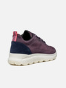 Geox Temno vijolične Geoxove ženske superge Spherica 4x4 B Abx