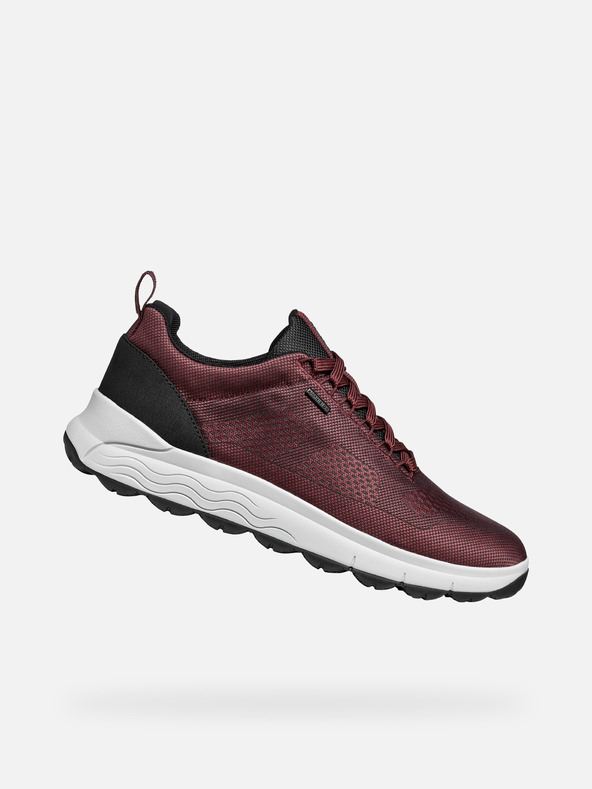 Geox Moške superge Geox Spherica 4X4 B ABX v bordo barvi