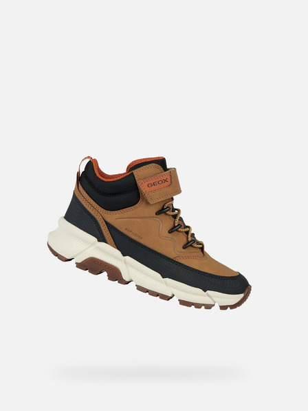 Geox Rumena otroška gležnjarska obutev Geox Flexyper Plus Boy