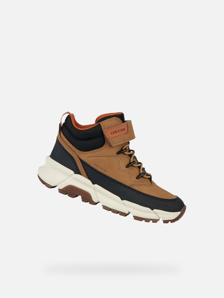 Geox Rumena otroška gležnjarska obutev Geox Flexyper Plus Boy