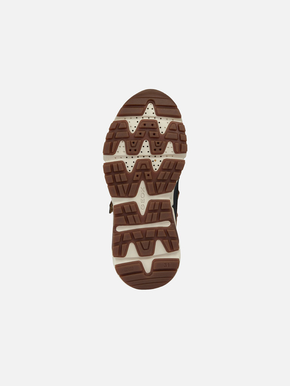 Geox Rumena otroška gležnjarska obutev Geox Flexyper Plus Boy