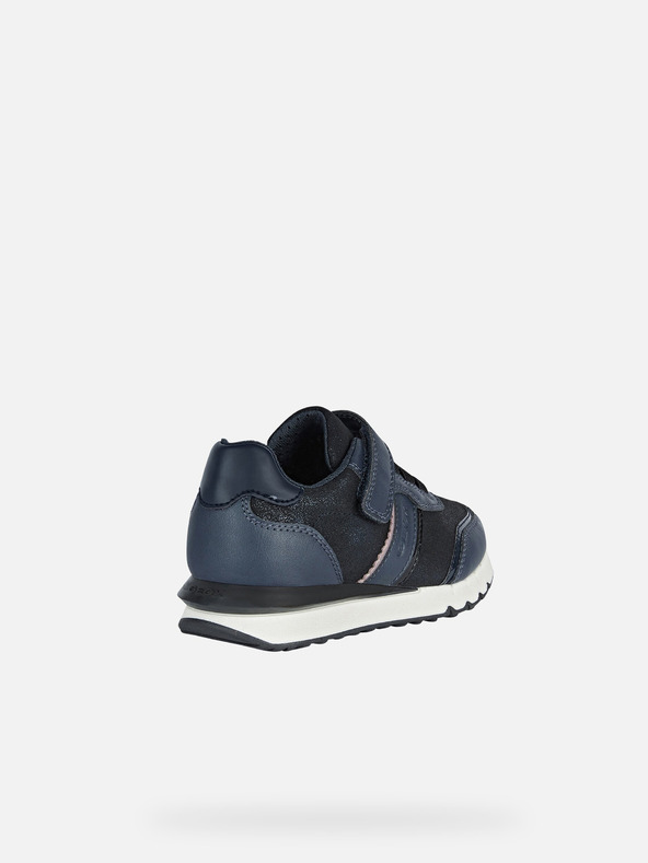 Geox Tmavo modré dievčenské tenisky Geox Fastics Girl