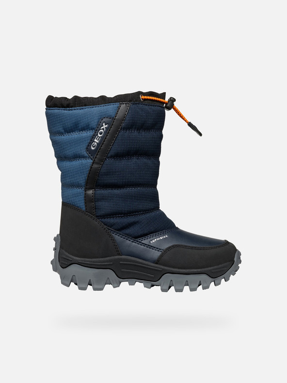 Geox Modrá chlapčenská zimná obuv Geox Himalaya Abx